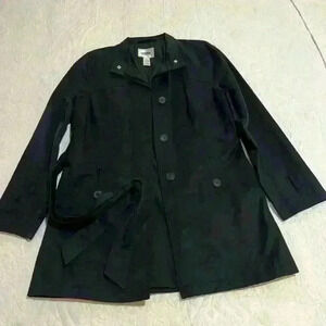 Old Navy Black Rain Coat - size Medium‎